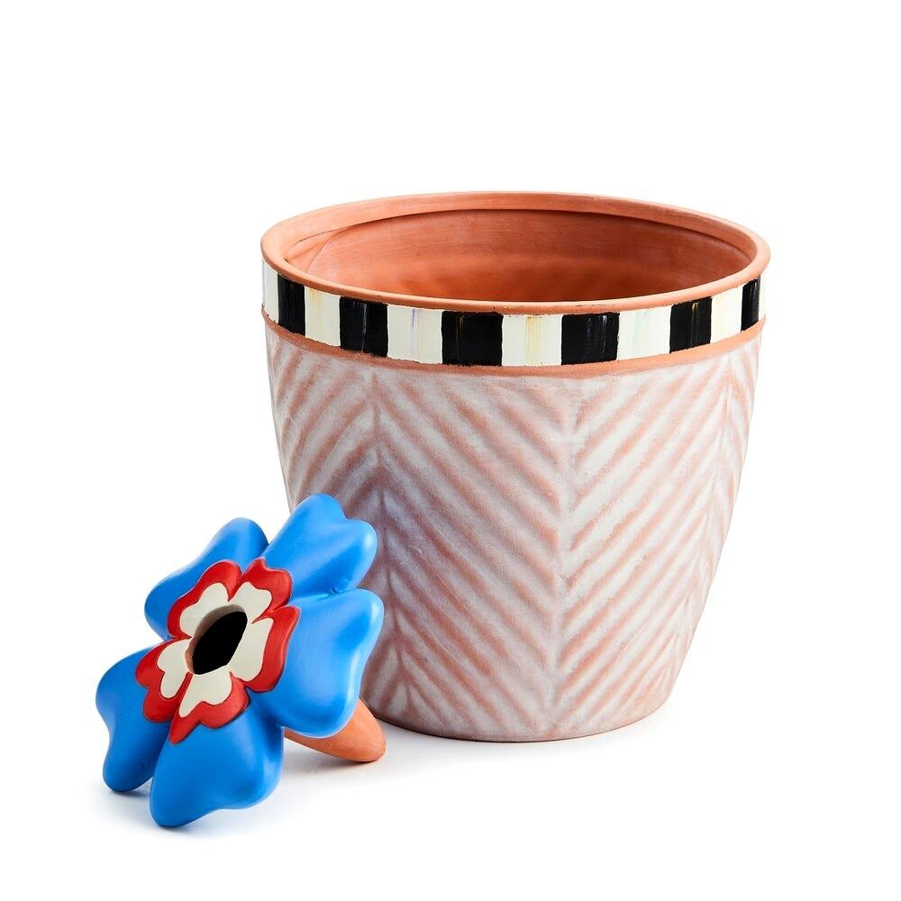 NEW Mackenzie-Childs Dolce Vita Self Care Planter